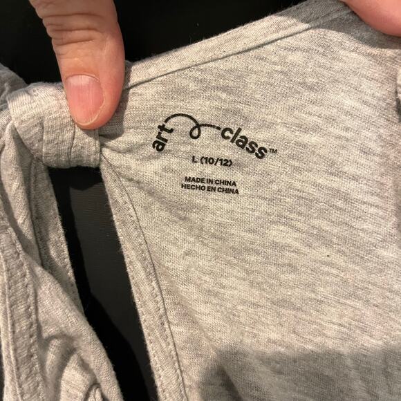 Art Class Girls's Gray Flutter Sleeve Maxi Dress Size M spring summer - Picture 4 of 5